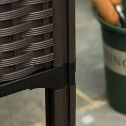 Outsunny 6 Piece Lightweight Raised Garden Planter - Brown - 845-439V02 -OUTSUNNY Sales Shop outsunny 845439v02 leg