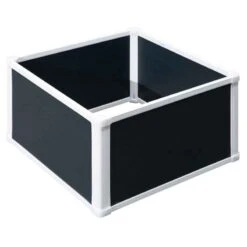 Outsunny Raised Garden Planter - Grey/White - 845-452 -OUTSUNNY Sales Shop outsunny 845452 main image 1