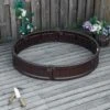 Outsunny Round Cultivation Garden Planter - Brown - 845-550 21 Outsunny Round Cultivation Garden Planter - Brown - 845-550 -OUTSUNNY Sales Shop outsunny 845550 lifestyle