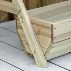 Outsunny 3 Tier Raised Wooden Planter Grow Box - Green - 845-647GN -OUTSUNNY Sales Shop outsunny 845647gn base