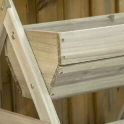 Outsunny 3 Tier Raised Wooden Planter Grow Box - Green - 845-647GN -OUTSUNNY Sales Shop outsunny 845647gn planters