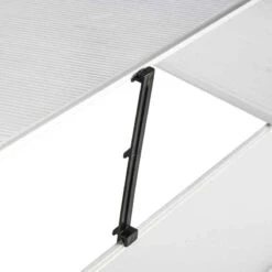 Outsunny Raised Bed With Mini Greenhouse And Cold Frame - Silver - 845-779V00SR -OUTSUNNY Sales Shop outsunny 845779v00sr close up