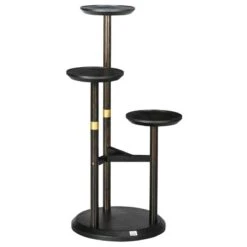 Outsunny 3 Tier Corner Plant Stand - Dark Walnut - 845-811V00DW 14 Outsunny 3 Tier Corner Plant Stand - Dark Walnut - 845-811V00DW -OUTSUNNY Sales Shop outsunny 845811v00dw 4