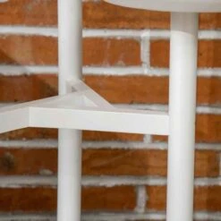 Outsunny 3 Tier Corner Plant Stand - White - 845-811V00WT 13 Outsunny 3 Tier Corner Plant Stand - White - 845-811V00WT -OUTSUNNY Sales Shop outsunny 845811v00wt close up