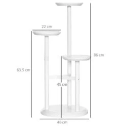 Outsunny 3 Tier Corner Plant Stand - White - 845-811V00WT 14 Outsunny 3 Tier Corner Plant Stand - White - 845-811V00WT -OUTSUNNY Sales Shop outsunny 845811v00wt dimensions