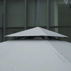 Outsunny 2 Tier Garden Gazebo With Curtains 3000x3000mm - Grey - 84C-043CG 14 Outsunny 2 Tier Garden Gazebo With Curtains 3000x3000mm - Grey - 84C-043CG -OUTSUNNY Sales Shop outsunny 84c 043cg 7