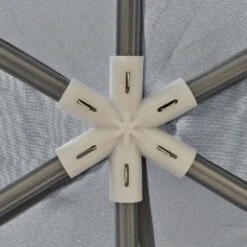 Outsunny Hexagon Gazebo With Netting Walls 4000x4000mm - Grey - 84C-044CG 12 Outsunny Hexagon Gazebo With Netting Walls 4000x4000mm - Grey - 84C-044CG -OUTSUNNY Sales Shop outsunny 84c 044cg 13