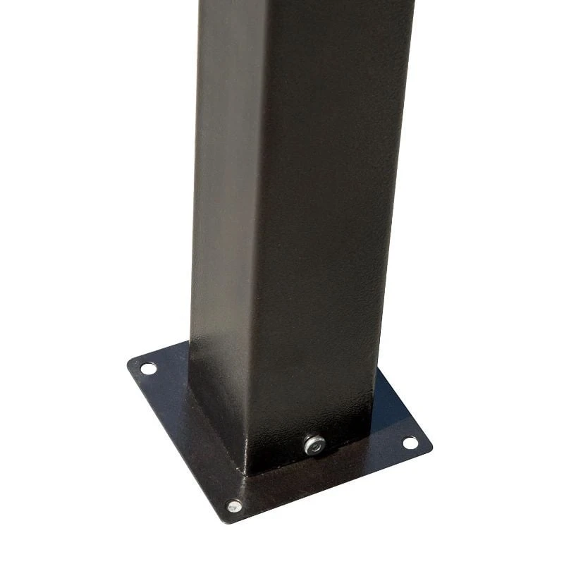 Outsunny Hardtop Garden Gazebo With Curtains 3000x3600mm - Brown - 84C-069 7 Outsunny Hardtop Garden Gazebo With Curtains 3000x3600mm - Brown - 84C-069 - Image 7