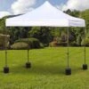 Outsunny Gazebo Self Fill Base Weights X4 - Black - 840C-085 -OUTSUNNY Sales Shop outsunny 84c 085 1