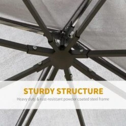 Outsunny 2 Tier Garden Gazebo 3000x3000mm - Grey - 84C-115 12 Outsunny 2 Tier Garden Gazebo 3000x3000mm - Grey - 84C-115 -OUTSUNNY Sales Shop outsunny 84c 115 6