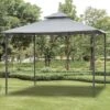 Outsunny 2 Tier Garden Gazebo 3000x3000mm - Grey - 84C-115 -OUTSUNNY Sales Shop outsunny 84c 115 9