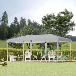Outsunny Pop-Up Garden Gazebo With Carry Bag 6000x3000mm - Grey - 84C-118MX 19 Outsunny Pop-Up Garden Gazebo With Carry Bag 6000x3000mm - Grey - 84C-118MX -OUTSUNNY Sales Shop outsunny 84c 118mx 10