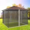 Outsunny Gazebo 4x Replacement Mesh Sidewalls 3000mm - Beige - 84C-142 -OUTSUNNY Sales Shop outsunny 84c 142 9