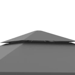 Outsunny 2 Tier Steel Garden Gazebo 3000x3000mm - Grey - 84C-147GY 12 Outsunny 2 Tier Steel Garden Gazebo 3000x3000mm - Grey - 84C-147GY -OUTSUNNY Sales Shop outsunny 84c 147gy 8