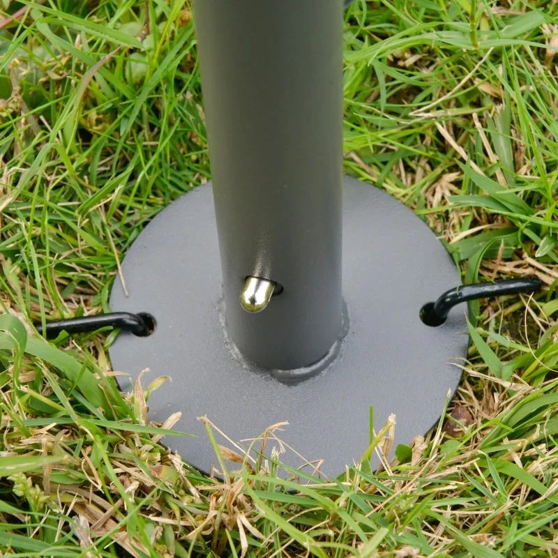 Outsunny 2 Tier Garden Gazebo 3500x3500mm - Grey - 84C-183 4 Outsunny 2 Tier Garden Gazebo 3500x3500mm - Grey - 84C-183 - Image 4