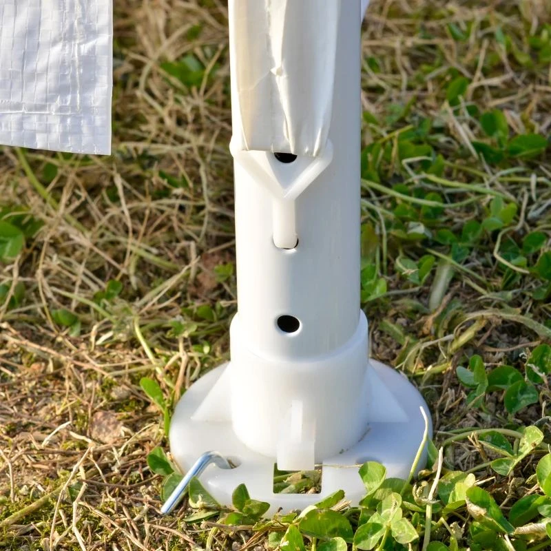 Outsunny Marquee With 4x Windows 3000x6000mm - White - 84C-197 3 Outsunny Marquee With 4x Windows 3000x6000mm - White - 84C-197 - Image 3