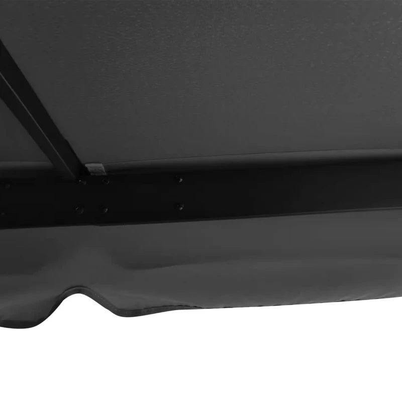 Outsunny 2 Tier Garden Gazebo With Curtains And Nets 3000x3000mm - Dark Grey - 84C-269LG 4 Outsunny 2 Tier Garden Gazebo With Curtains And Nets 3000x3000mm - Dark Grey - 84C-269LG - Image 4