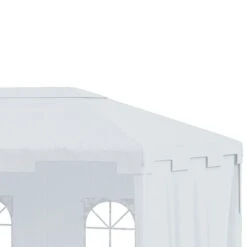 Outsunny Garden Gazebo Marquee With 2 Sidewalls 3000x4000mm - White - 84C-328V01WT -OUTSUNNY Sales Shop outsunny 84c 328v01wt 6