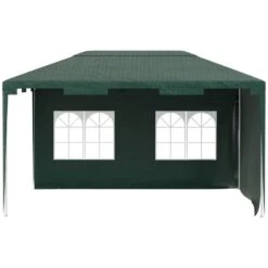 Outsunny Garden Gazebo Marquee With 2 Sidewalls 3000x4000mm - Green - 84C-329V01GN 14 Outsunny Garden Gazebo Marquee With 2 Sidewalls 3000x4000mm - Green - 84C-329V01GN -OUTSUNNY Sales Shop outsunny 84c 329v01gn 7