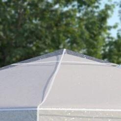 Outsunny Gazebo Waterproof Protective Cover 3000x3000mm - Clear - 84C-426V00CR -OUTSUNNY Sales Shop outsunny 84c 426v00cr 7
