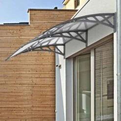 Outsunny Outdoor Door Canopy 2m - Clear Sheet & Grey Bracket - B70-051 11 Outsunny Outdoor Door Canopy 2m - Clear Sheet & Grey Bracket - B70-051 -OUTSUNNY Sales Shop outsunny b70051 main image