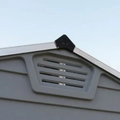 Rowlinson Palram 6x3 Skylight Grey Deco Apex Shed - PLSKY63GD -OUTSUNNY Sales Shop p l plsky63gd 3