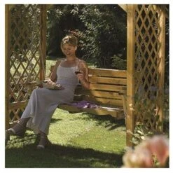 Rowlinson Dartmouth Garden Arbour Swing Seat - PERDART
