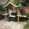 Rowlinson Garden Party Arbour - PERPARH 19 Rowlinson Garden Party Arbour - PERPARH -OUTSUNNY Sales Shop perparh 1