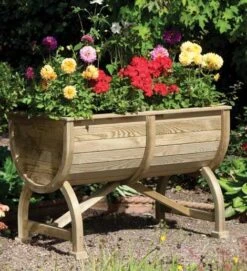 Rowlinson Marberry Barrel Planter - PLBARR
