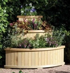 Rowlinson Marberry Corner Cascade Planter - PLCT3
