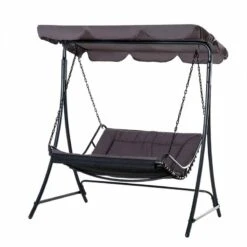 Outsunny 2 Seater Garden Swing Seat Bed- Grey - 84A-072GY 19 Outsunny 2 Seater Garden Swing Seat Bed- Grey - 84A-072GY -OUTSUNNY Sales Shop qbdbaf17e70daf2e8