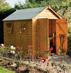 Rowlinson Premier Garden Shed 10x6 - SHAP10X62P
