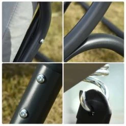 Outsunny 2 Seater Separate Canopy Swing Chair - Grey - 84A-052V70 18 Outsunny 2 Seater Separate Canopy Swing Chair - Grey - 84A-052V70 -OUTSUNNY Sales Shop sl045517dc265fa29.jpg