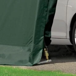 Rowlinson ShelterLogic Round Top Vehicle Shelter 10x20 - SL62584