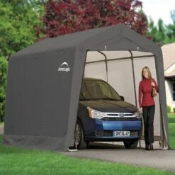 Rowlinson ShelterLogic Peak Style Vehicle Shelter 10x20 - SL62634 -OUTSUNNY Sales Shop sl62634