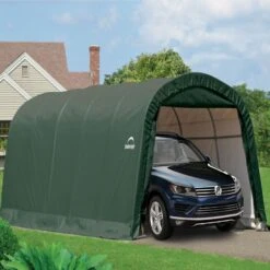 Rowlinson ShelterLogic Round Top Vehicle Shelter 12x20 - SL62760 5 Rowlinson ShelterLogic Round Top Vehicle Shelter 12x20 - SL62760 -OUTSUNNY Sales Shop sl62760