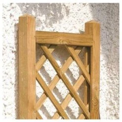 Rowlinson Square Planter & Lattice - SQPLANTLS -OUTSUNNY Sales Shop sqplantls againstwall