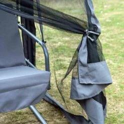 Outsunny 3 Seater Convertible Swing Chair With Anti-UV Canopy - Grey - 84A-063 -OUTSUNNY Sales Shop vvz7561859b037fd5.jpg