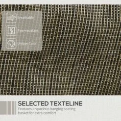 Outsunny Double Hanging 2 Seater Egg Chair With Cushion - Brown - 84A-208V70 19 Outsunny Double Hanging 2 Seater Egg Chair With Cushion - Brown - 84A-208V70 -OUTSUNNY Sales Shop wdfa091801c81fcbd.jpg