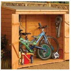 Rowlinson Shiplap Wooden Wallstore Storage Unit - WS1881H -OUTSUNNY Sales Shop ws1881h closeup