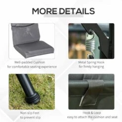 Outsunny 3 Seater Garden Swing Chair With Coffee Tables - Grey - 84A-162 19 Outsunny 3 Seater Garden Swing Chair With Coffee Tables - Grey - 84A-162 -OUTSUNNY Sales Shop xfm88c18746d3c3e1.jpg