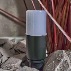 Forum Lighting Daw Spike Solar Garden Lights 4 X 75 Lumens - Black - ZN-42059 -OUTSUNNY Sales Shop zink daw 4 light led solar stake light kit black 8461 5020024002717 79329