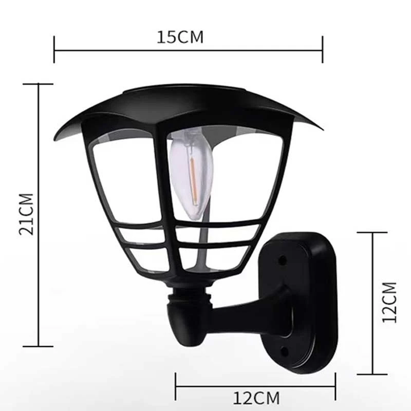 Forum Lighting Cadeby Solar Garden Lantern 15 Lumens - Black - ZN-42031 3 Forum Lighting Cadeby Solar Garden Lantern 15 Lumens - Black - ZN-42031 - Image 3