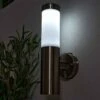Forum Lighting Creswell LED Solar Wall Light - Stainless Steel - ZN-42043